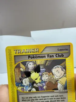 Pokemon Fan Club Aquapolis 130/147 Non Holo Trainer - Image 3