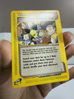 Pokemon Fan Club Aquapolis 130/147 Non Holo Trainer - Image 5
