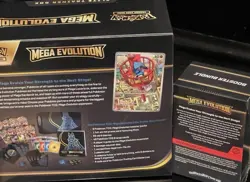 POKEMON MEGA EVOLUTION ETB (LUCARIO) & BOOSTER BUNDLE* ✅IN HAND✅ FACTORY SEALED - Image 2