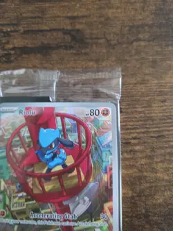 Pokemon Mega Evolutions Riolu Alt Art Promo Sealed - Image 3