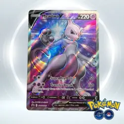 Mewtwo V Full Art - SWSH229 Sword & Shield Promo Pokemon TCG NM - Image 1