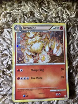 Arcanin Holo Rare - HeartGold and SoulSilver (2010) - 1/123 - Carte Pokemon NM - Image 1