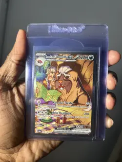 Pokemon TCG Arven's Mabosstiff EX #235/182 Sv10: Destined Rivals SAR Near Mint - Image 1