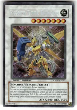 Power Tool Dragon - CT06-EN001 - Secret Rare Limited Edition Near Mint Yugioh - Image 1