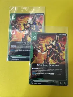 Shenlong Gundam Foil - GD01-029 R NM - Gundam TCG Card Game - Image 1