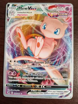 Mew Vmax Fusion Strike Vance Kelley World Championships 2023 Pokemon Card - Image 1