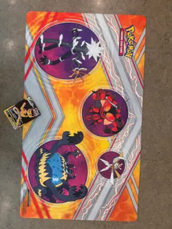 Pokemon Card Lot - 200+ Cards + Binder, Sleeves, Mat & Holder - My Son’s Collect - Image 5