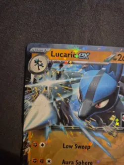 Lucario ex SVP 017 Prize Pack Series 3 Scarlet And Violet Pokemon Card Near Mint - Image 2