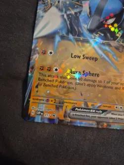 Lucario ex SVP 017 Prize Pack Series 3 Scarlet And Violet Pokemon Card Near Mint - Image 4