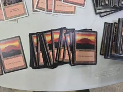 Lot of 1400-1600 Vintage Magic the Gathering Lands Cards Retro MTG READ - Image 2