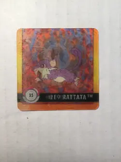 Pokemon Card 1999 Action Flipz Premier Edition Holo Rattata/Raticate 35. - Image 5