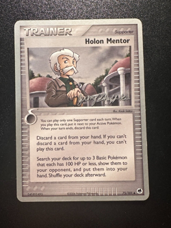 Pokemon Card EX Dragon Frontiers Holon Mentor 75/101 World Championship 2007 - Image 1
