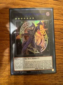 Ebon Illusion Magician (Blue) LDS3-EN091 Ultra Rare YuGiOh Card English - Image 1