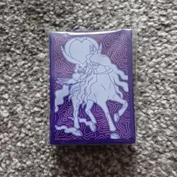 65 Ct Chilling Reign ETB Shadow Rider Calyrex Card Sleeves | New, Sealed Pokemon - Image 1