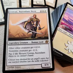 Pure White SOLDIERS Get Pumped Up Completely COMMANDER Magic Deck. ALL 100 Cards - Image 1