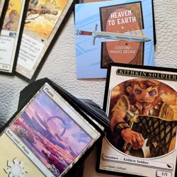 Pure White SOLDIERS Get Pumped Up Completely COMMANDER Magic Deck. ALL 100 Cards - Image 4