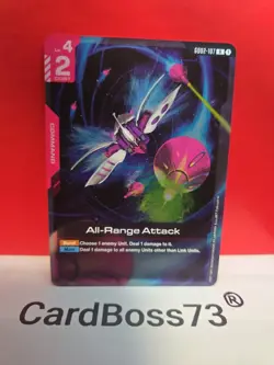 All-Range AttackGundam Card Game . Dual Impact Rare • GD02-107 - Image 1