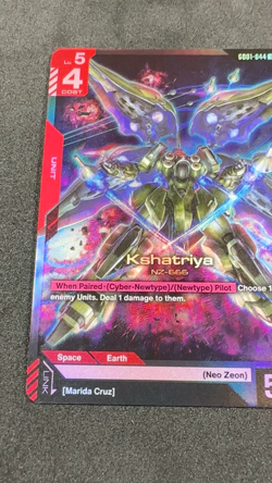 KSHATRIYA GD01-044 Newtype Rising #GD01-044 LR Foil GUNDAM Card Game TCG NZ-666 - Image 2