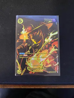 Portgas D. Ace Legacy of the Master One Piece Card SR/SP OP12 ST13-011 - Image 1