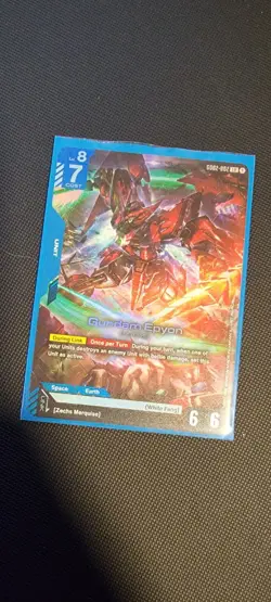 Gundam card Game GD02-002 Gundam Epyon LR In Hand - Image 2