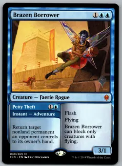 Brazen Borrower M Promo Pack: Throne of Eldraine 39 NM - Image 1