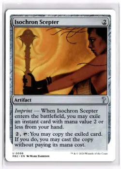 Isochron Scepter Mystery Booster 2 96 LP x1 MTG Magic: the Gathering - Image 1