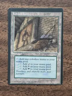 Koskun Keep (Homelands) MISCUT Tilted And Uneven Cutting - Image 1