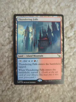 Thundering Falls - Murders at Karlov Manor - Near Mint - MTG - Image 1