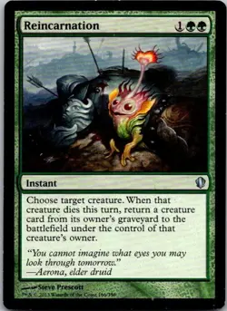 Reincarnation Commander 2013 MTG LP - Image 1