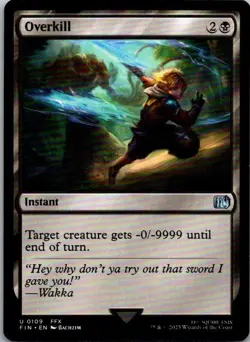 Overkill Final Fantasy MTG NM - Image 1
