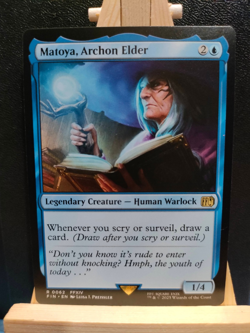 Matoya, Archon Elder - Final Fantasy - Rare - NM (see pics) MTG - Image 1