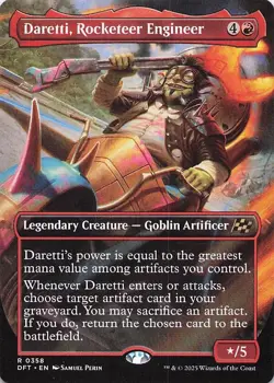 Daretti, Rocketeer Engineer (Borderless) Aetherdrift Regular - Image 1