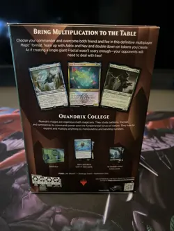 Magic The Gathering Commander Deck Strixhaven Quantum Quandrix Sealed - Image 2
