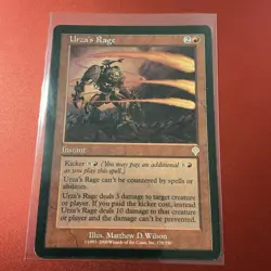 MTG Magic the Gathering Urza's Rage (178/356) Invasion LP - Image 1