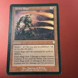 MTG Magic the Gathering Urza's Rage (178/356) Invasion LP - Image 2