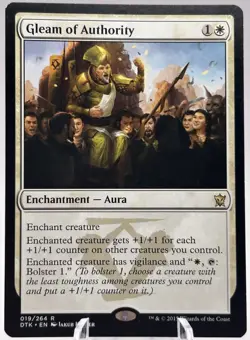 Gleam of Authority 019/264 Dragons of Tarkir DTK MTG NM - Image 1