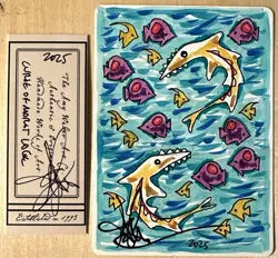 MTG ARTIST PROOF Portuguese Curse Of Marit Lage AP Sketch Amy WEBER Magic - Image 1