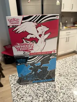 Brand New, Sealed Pokemon Set Of 2 ETB’s. 1 Black Bolt ETB And 1 White Flare ETB - Image 1