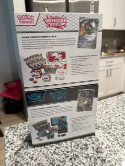 Brand New, Sealed Pokemon Set Of 2 ETB’s. 1 Black Bolt ETB And 1 White Flare ETB - Image 2