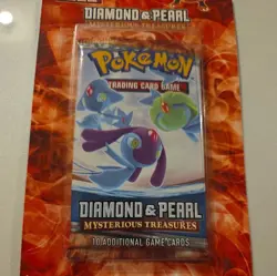 2007 Pokemon Diamond & Pearl Mysterious Treasures Blister Factory Sealed - Image 2