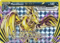 Slightly Played, English - 1 x Pokemon Mandibuzz Break - XY182 - Promo XY Promos - Image 1
