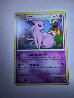 Pokemon TGC 2010 Undaunted Espeon 2/90 Cracked Ice Holo Near Mint - Image 2