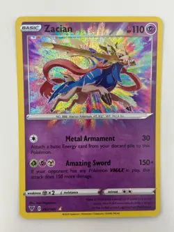 Zacian 082/185 Vivid Voltage - Amazing Rare Holo - NM/Mint Pokemon TCG - Image 1