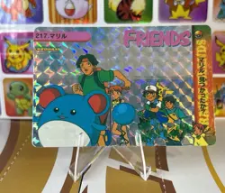 Pokemon Pikachu Sticker Rare Vintage Vending Machine Holo prism Nostalgia - Image 4