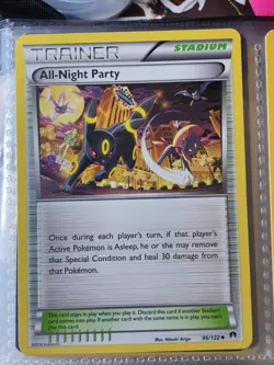 2016 Pokemon TCG BREAKpoint - All-Night Party 96/122 - Uncommon English NM/LP - Image 1