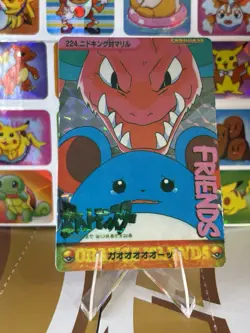 Pokemon Pikachu Sticker Rare Vintage Vending Machine Holo prism Nostalgia - Image 2