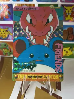 Pokemon Pikachu Sticker Rare Vintage Vending Machine Holo prism Nostalgia - Image 4