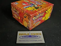 Pokemon TV Animation 1999 Topps Blue Label Booster Box Factory Sealed, Stock 752 - Image 3
