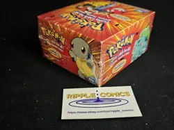 Pokemon TV Animation 1999 Topps Blue Label Booster Box Factory Sealed, Stock 752 - Image 4