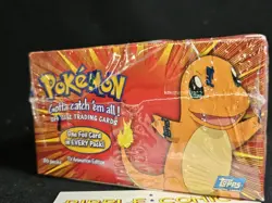 Pokemon TV Animation 1999 Topps Blue Label Booster Box Factory Sealed, Stock 752 - Image 5